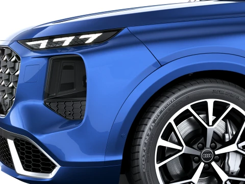 Audi Q7 2027 3D Model