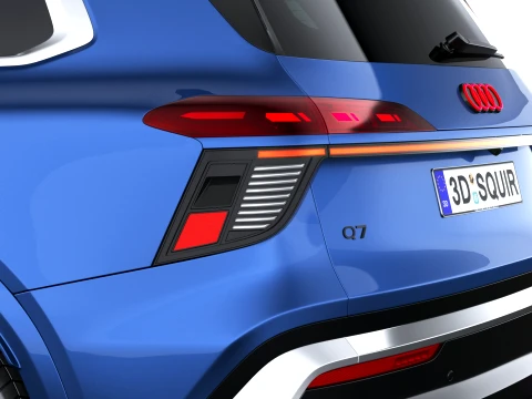 Audi Q7 2027 3D Model