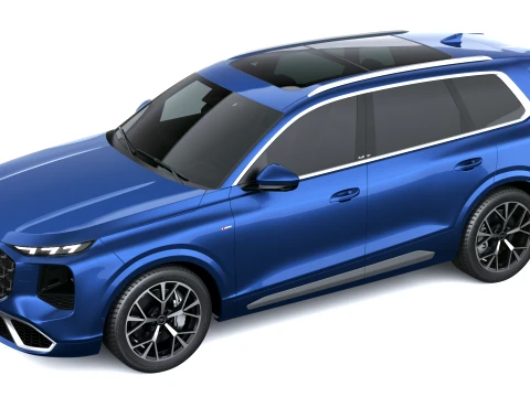 Audi Q7 2027 3D Model