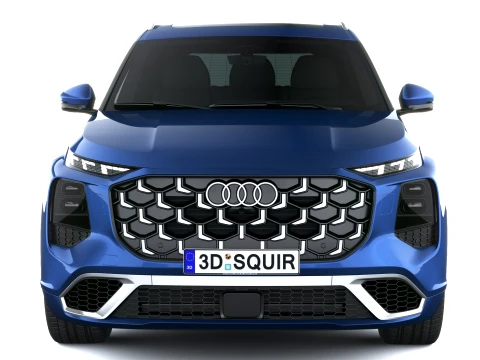 Audi Q7 2027 3D Model