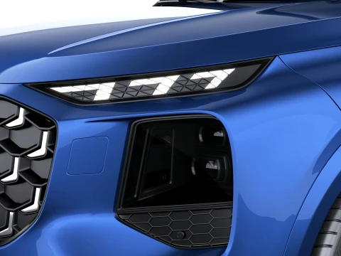 Audi Q7 2027 3D Model
