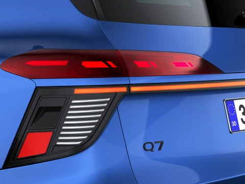 Audi Q7 2027 3D Model
