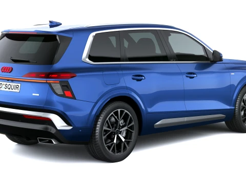 Audi Q7 2027 3D Model
