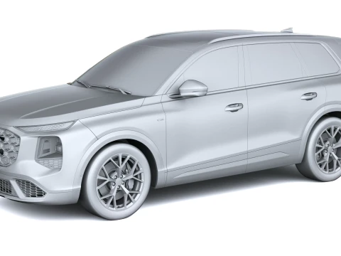 Audi Q7 2027 3D Model