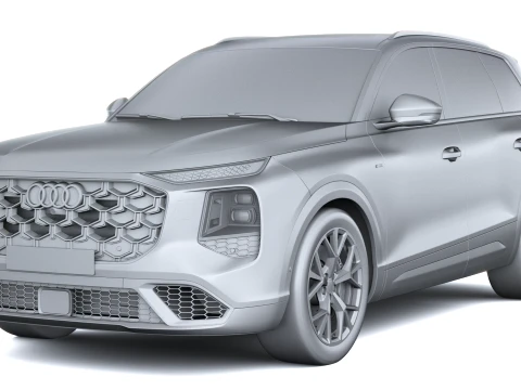 Audi Q7 2027 3D Model