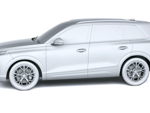 Audi Q7 2027 3D Model