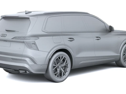 Audi Q7 2027 3D Model