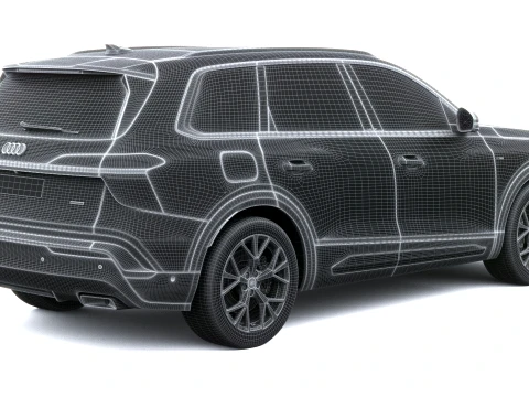 Audi Q7 2027 3D Model