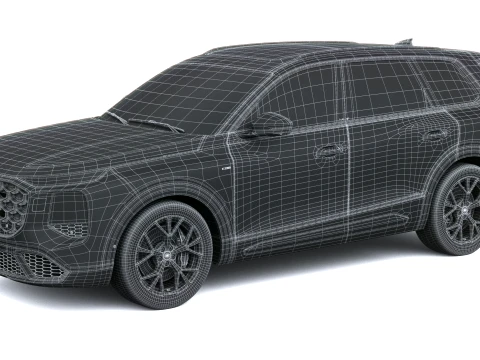 Audi Q7 2027 3D Model