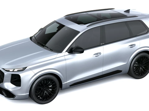 Audi SQ7 2027 3D Model