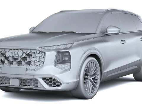 Audi SQ7 2027 3D Model