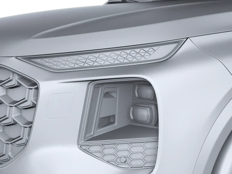 Audi SQ7 2027 3D Model