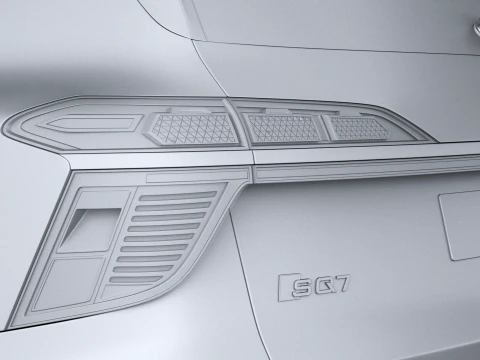 Audi SQ7 2027 3D Model