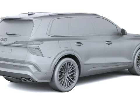 Audi SQ7 2027 3D Model