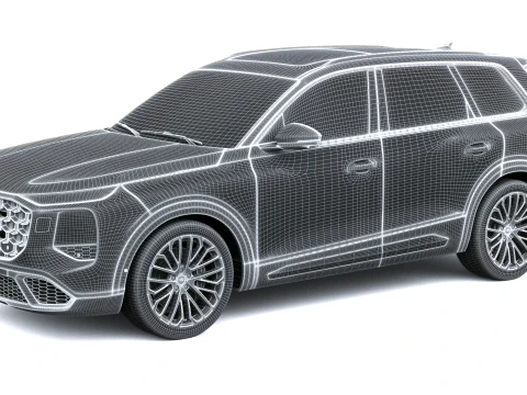 Audi SQ7 2027 3D Model