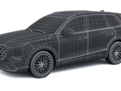 Audi SQ7 2027 3D Model