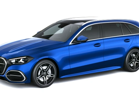 Mercedes-Benz C-Class Estate AMG 2027 3D Model