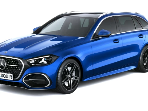 Mercedes-Benz C-Class Estate AMG 2027 3D Model
