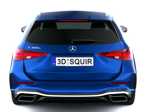 Mercedes-Benz C-Class Estate AMG 2027 3D Model