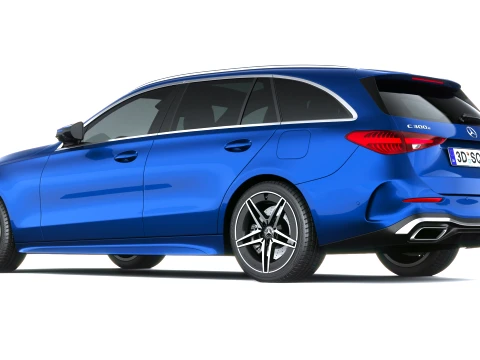 Mercedes-Benz C-Class Estate AMG 2027 3D Model