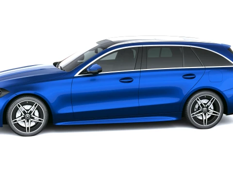 Mercedes-Benz C-Class Estate AMG 2027 3D Model