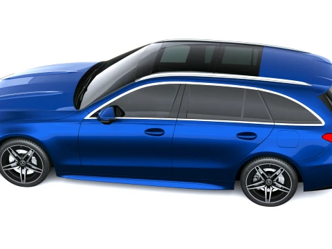 Mercedes-Benz C-Class Estate AMG 2027 3D Model