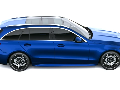Mercedes-Benz C-Class Estate AMG 2027 3D Model
