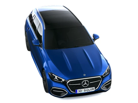 Mercedes-Benz C-Class Estate AMG 2027 3D Model