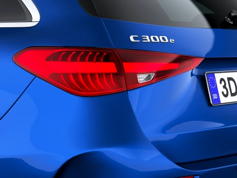 Mercedes-Benz C-Class Estate AMG 2027 3D Model