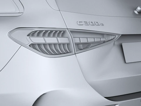Mercedes-Benz C-Class Estate AMG 2027 3D Model