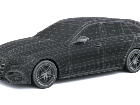 Mercedes-Benz C-Class Estate AMG 2027 3D Model