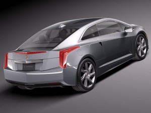 Cadillac ELR 2014 3D 模型