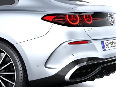Mercedes-Benz C-Class EV AMG 2027 3D Model