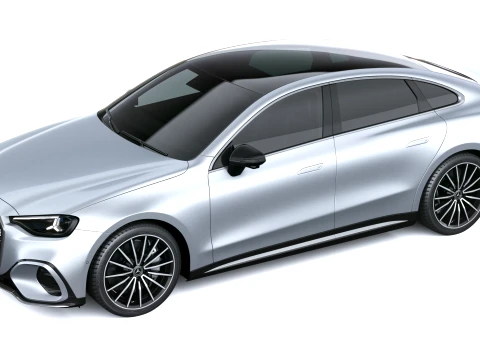 Mercedes-Benz C-Class EV AMG 2027 3D Model