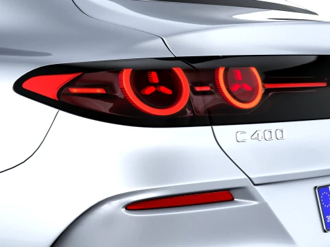 Mercedes-Benz C-Class EV AMG 2027 3D Model
