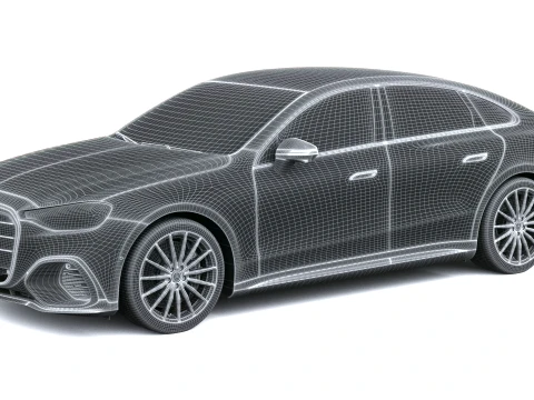 Mercedes-Benz C-Class EV AMG 2027 3D Model