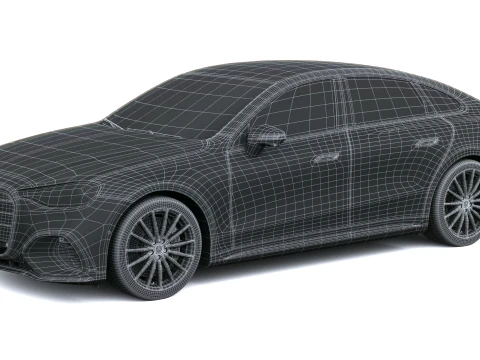 Mercedes-Benz C-Class EV AMG 2027 3D Model