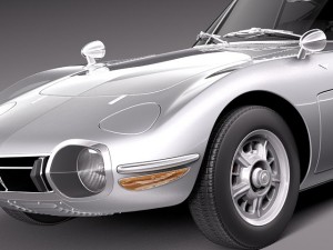 Toyota GT2000 1967-1970 Modèle 3D