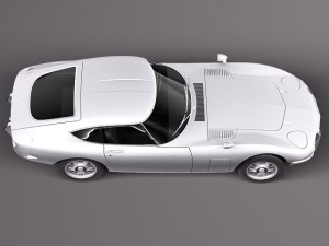 Toyota GT2000 1967-1970 Modèle 3D