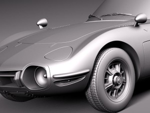 Toyota GT2000 1967-1970 Modèle 3D