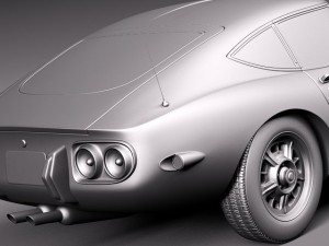 Toyota GT2000 1967-1970 Modèle 3D