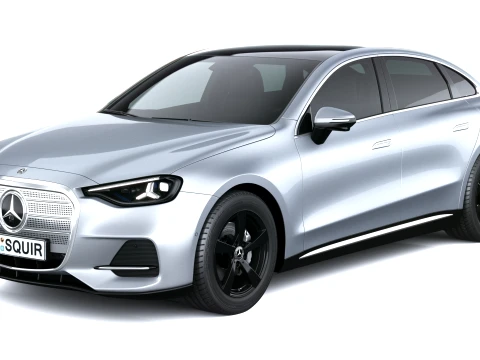 Mercedes-Benz C-Class EV 2027 3D Model
