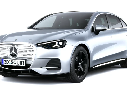 Mercedes-Benz C-Class EV 2027 3D Model