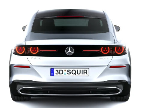 Mercedes-Benz C-Class EV 2027 3D Model
