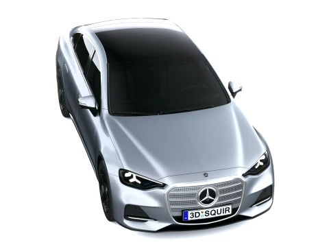 Mercedes-Benz C-Class EV 2027 3D Model