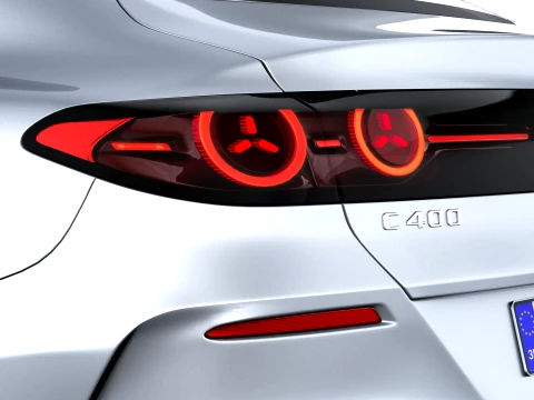Mercedes-Benz C-Class EV 2027 3D Model