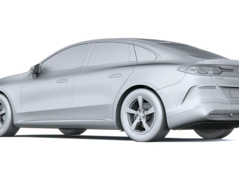 Mercedes-Benz C-Class EV 2027 3D Model