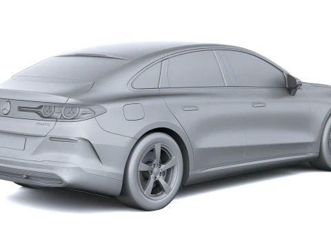 Mercedes-Benz C-Class EV 2027 3D Model
