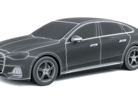 Mercedes-Benz C-Class EV 2027 3D Model