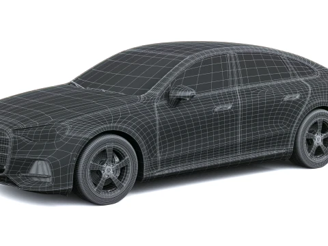Mercedes-Benz C-Class EV 2027 3D Model
